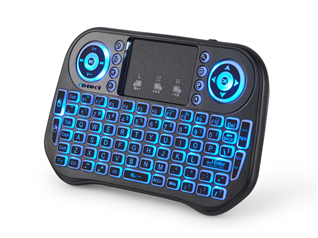 2.4G Wireless keyboard with laser pointer and touch pad