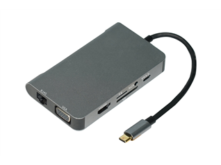 Multi-function 10 In 1 USB C Hub Adapter/Docking Station