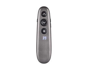 Multi-functional wireless presenter with virtual laser pointer