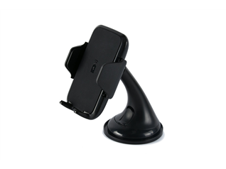 Wireless charger vehicle dock mount